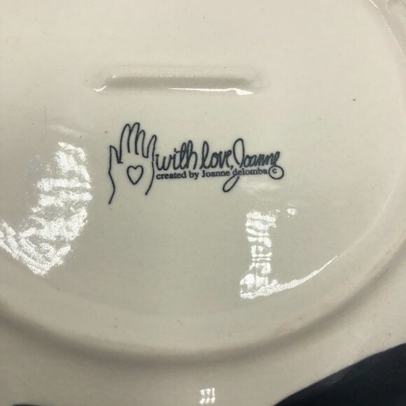 With Love Joanne Set of 2 Plates Created by Joanne delomba Vegetable Décor - Picture 6 of 9